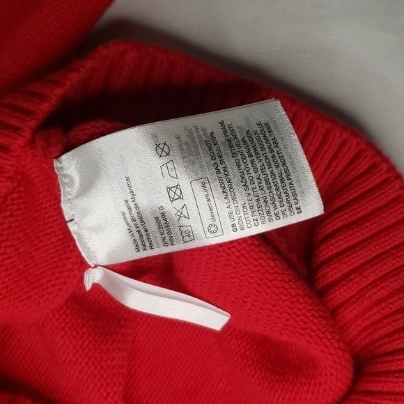 H&M Christmas T-Rex Knit Changing Image Sequins Sweater Long Sleeve - Picture 4 of 4